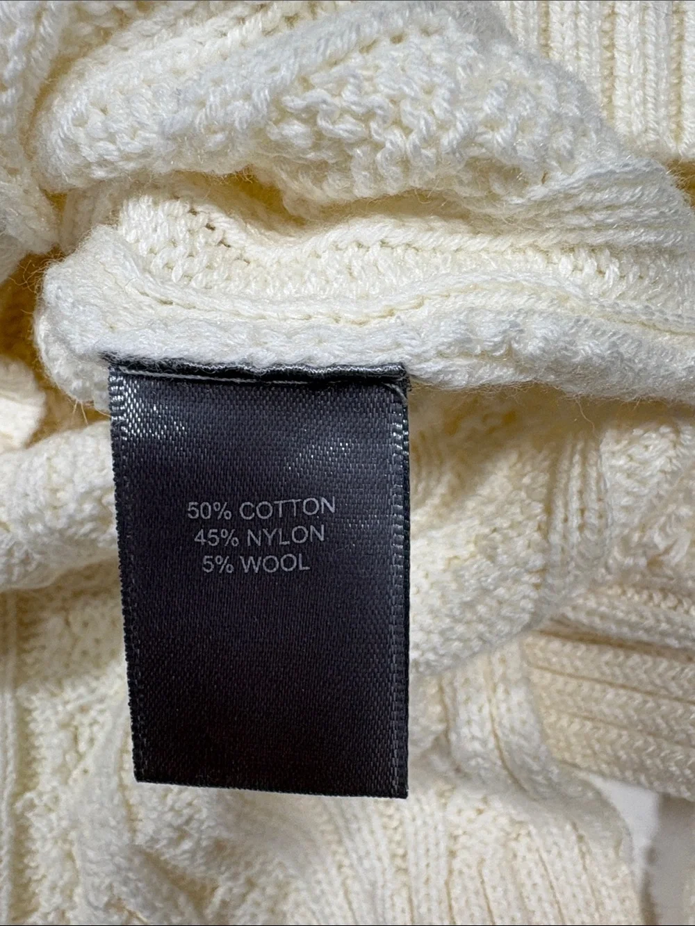 Marled by Reunited Clothing cable knit
